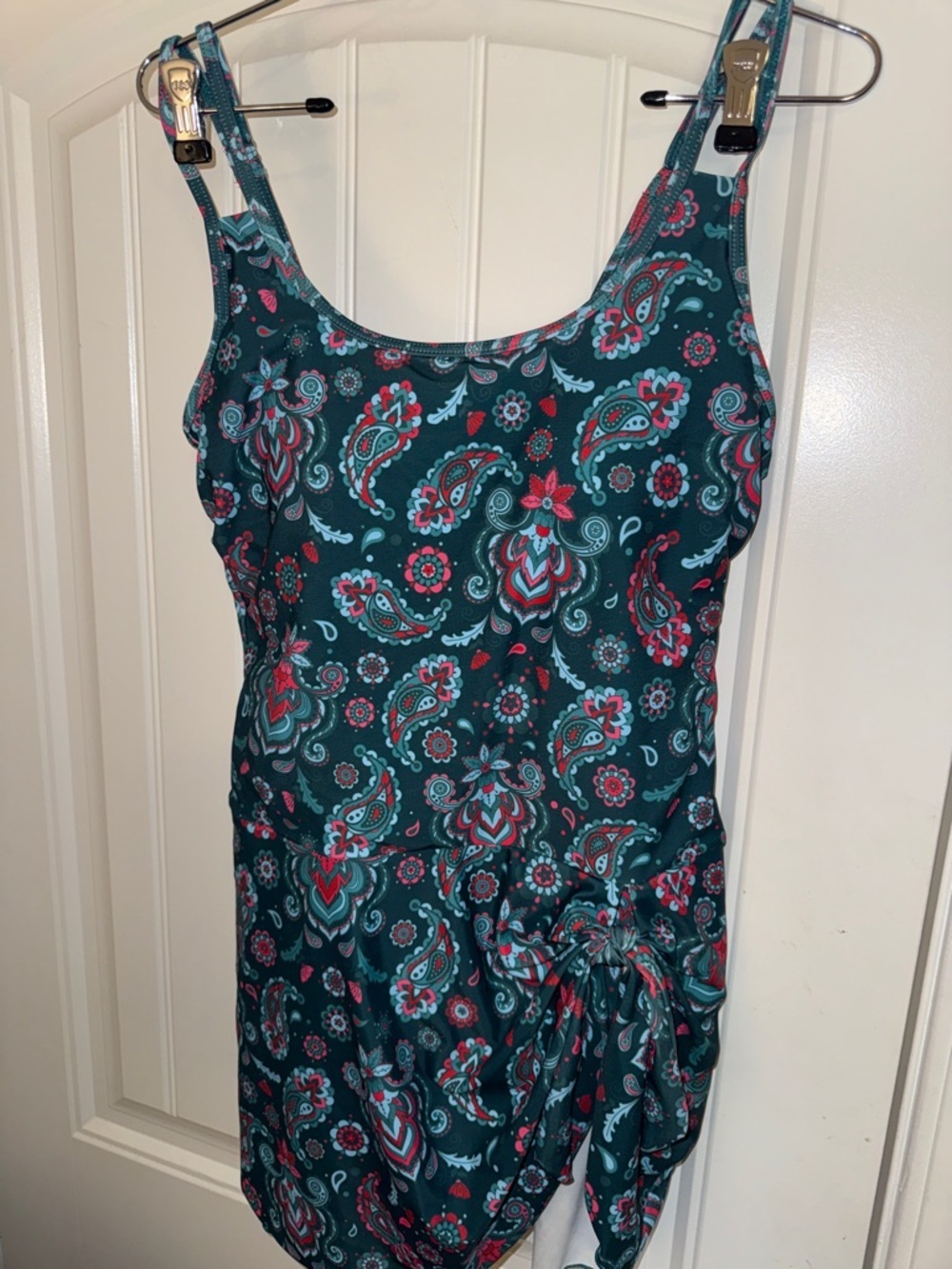 Eomenie Paisley One-Piece Sz L - Picture 4 of 11